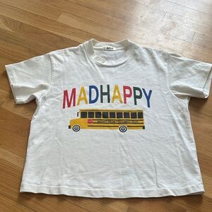Madhappy  White Graphic T-Shirt